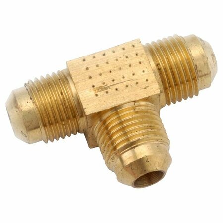ANDERSON METALS 1/4 in. Male Flare in. Brass Tee 754044-04AH